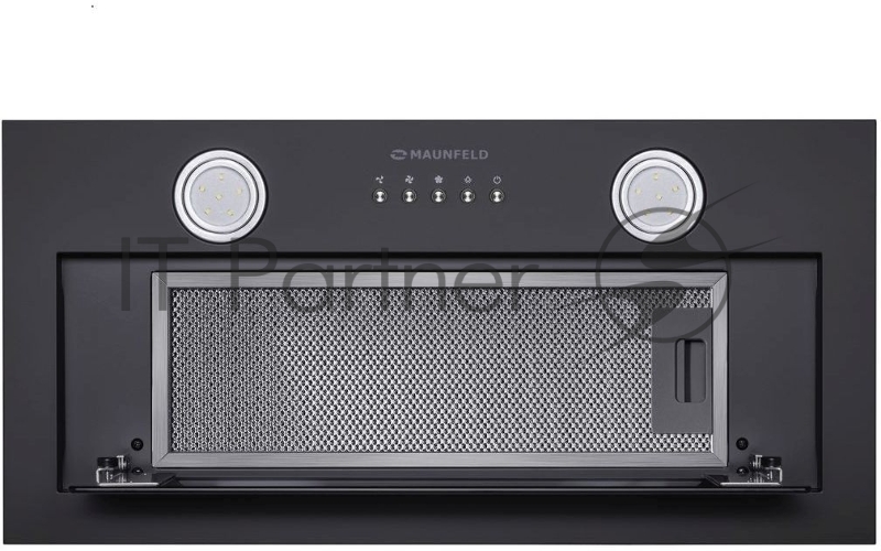 Вытяжка встраиваемая Maunfeld TRAPEZE 602IG черный управление: кнопочное (1 мотор)