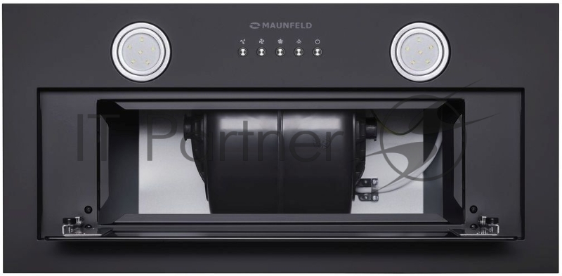 Вытяжка встраиваемая Maunfeld TRAPEZE 602IG черный управление: кнопочное (1 мотор)