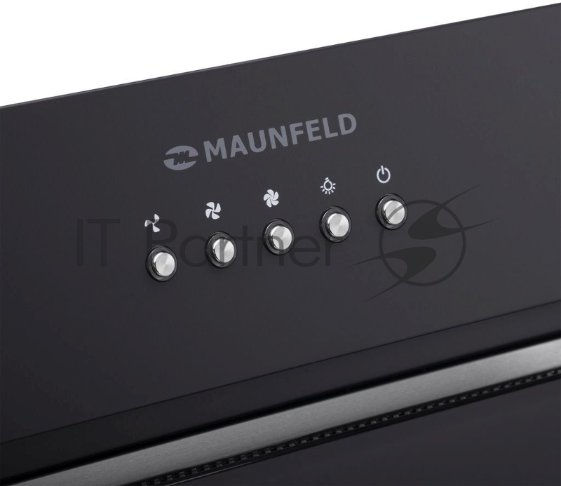 Вытяжка встраиваемая Maunfeld TRAPEZE 602IG черный управление: кнопочное (1 мотор)