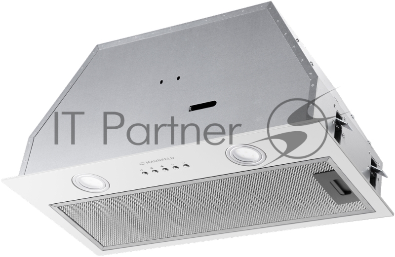 Вытяжка встраиваемая Maunfeld TRAPEZE 602M белый управление: кнопочное (1 мотор)