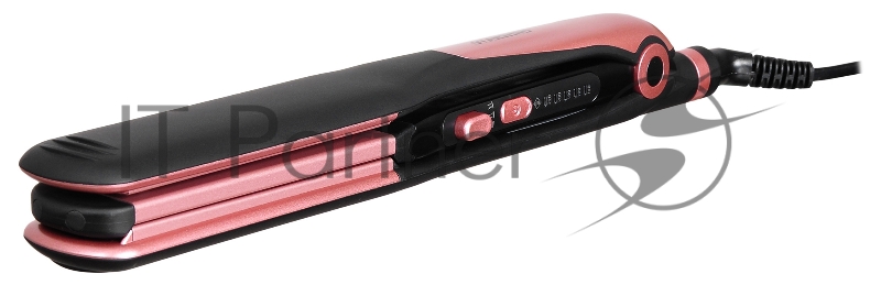 Выпрямитель Starwind SHC 7050 55Вт черный/розовое золото (макс.темп.:220С)