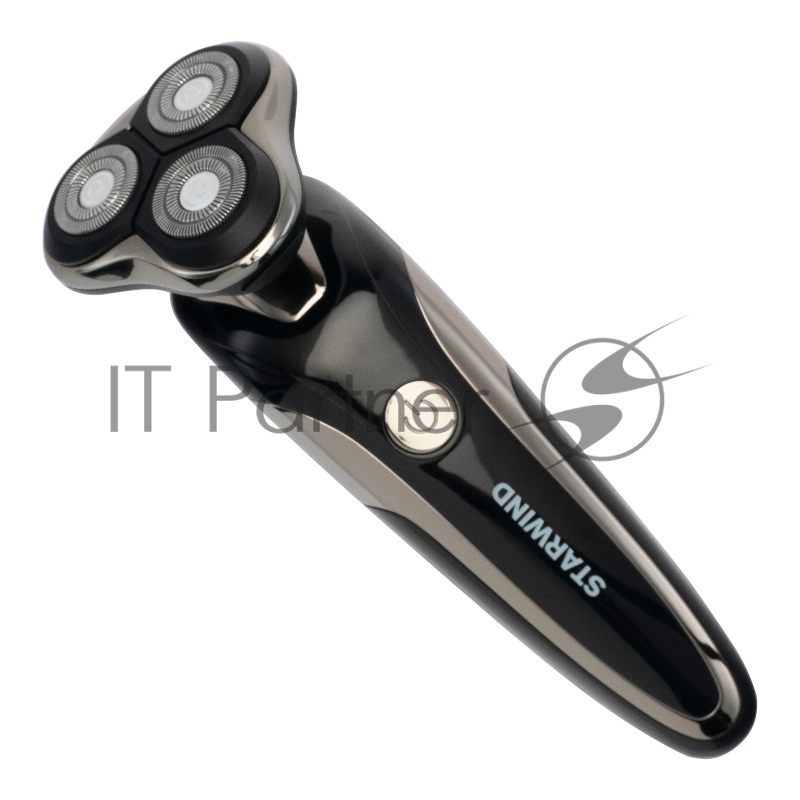 Бритва роторная Starwind SSH 4040 реж.эл.:3 питан.:аккум. черный