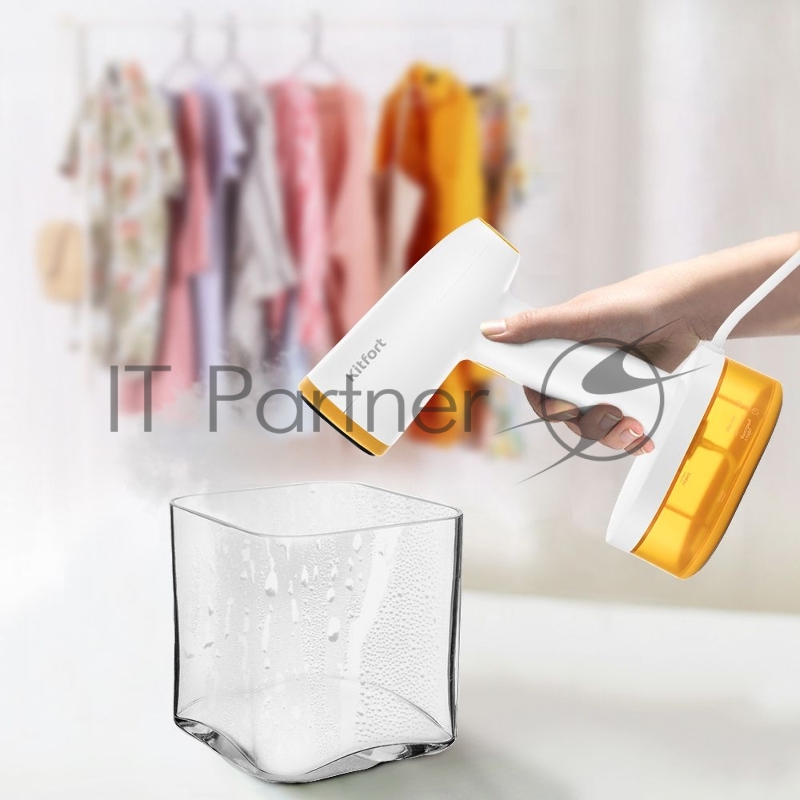 Отпариватель ручной Kitfort КТ-985-5 1600Вт желтый