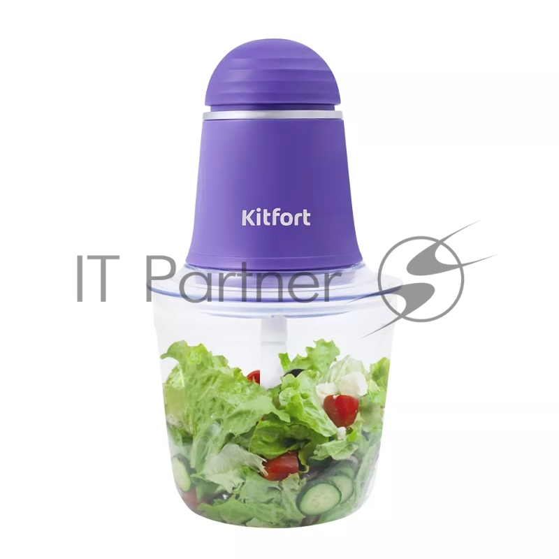 Измельчитель электрический Kitfort КТ-3016-1 0.5л. 200Вт фиолетовый