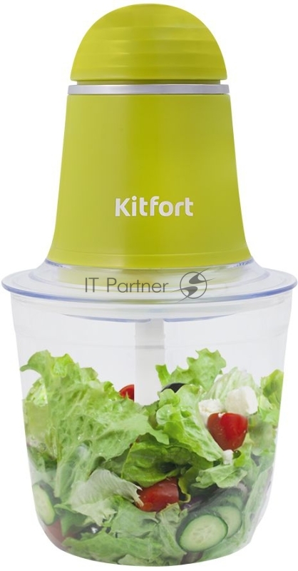 Измельчитель электрический Kitfort КТ-3016-2 0.5л. 200Вт салатовый