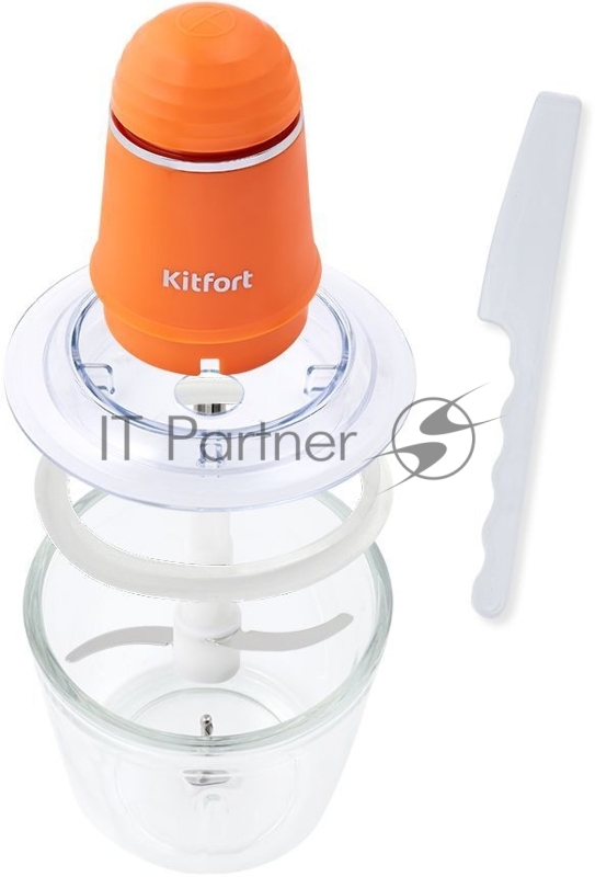 Измельчитель электрический Kitfort КТ-3016-4 0.5л. 200Вт оранжевый