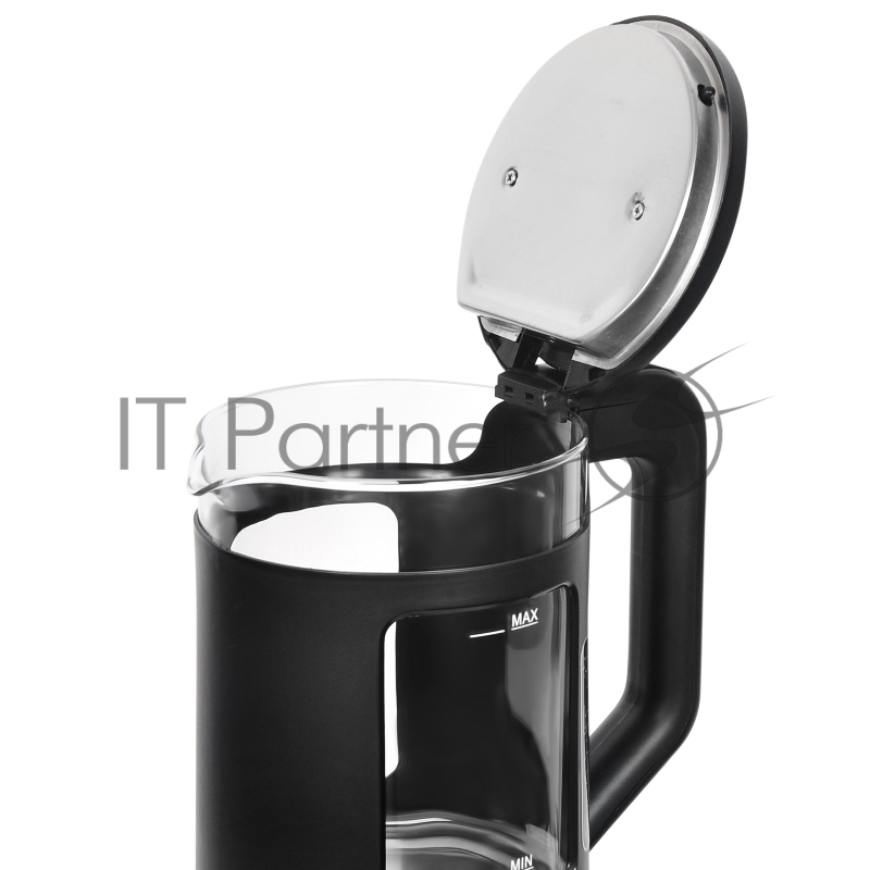 Чайник электрический Starwind SKG2061 1.5л. 1500Вт черный (корпус: стекло)