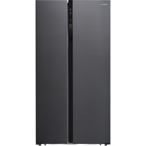 Холодильник Hyundai CS5003F черная сталь (двухкамерный)