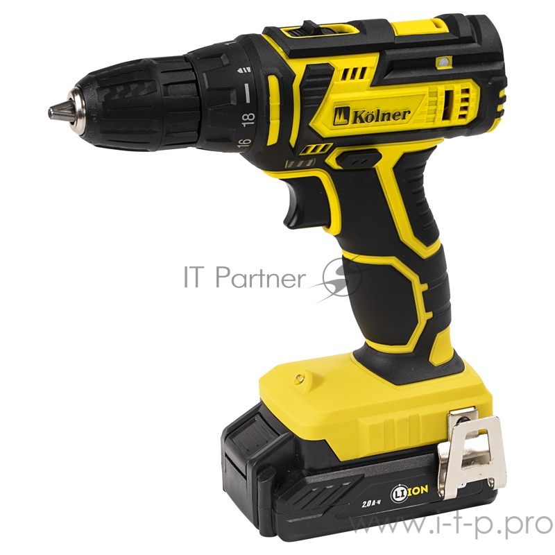 Дрель-шуруповерт аккумуляторная Kolner KCD 20-2LC