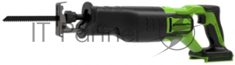 Пила сабельная аккумуляторная GreenWorks GD24RS 24В, без АКБ и ЗУ (1200407)