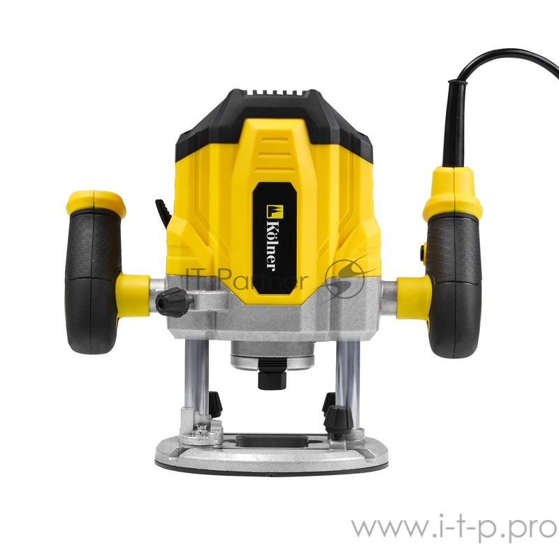 Машина фрезерная угловая Kolner KER 1400V, 16000- 30000 об/мин, размер цангового патрона 6- 8мм, глубина фрезерования 0- 55мм