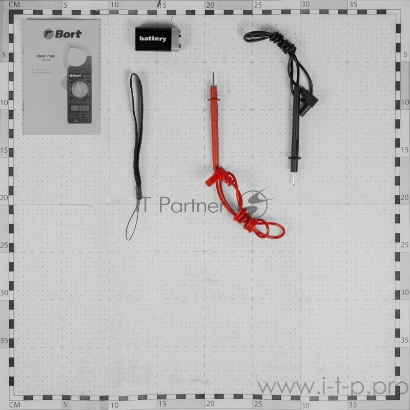 Мультитестер аккумуляторный Bort BMM-750C (93411300) Диапазон измерений постоянного напряжения 0-1000 Диапазон измерений переменного напряжения 0-750 Диапазон измерений переменного тока 0-1000 Диапазон сопротивления 0-200 KΩ Температурный режим 1