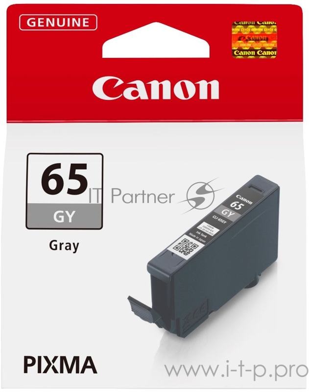Картридж CANON CLI-65 GY серый 12,6 мл