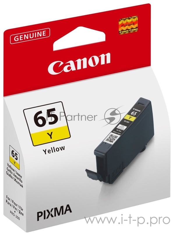 Картридж CANON CLI-65 Y желтый 12,6 мл