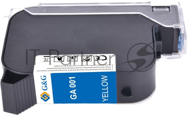 Картридж струйный G&G GA-001Y желтый (42мл) для G&G GG-HH1001
