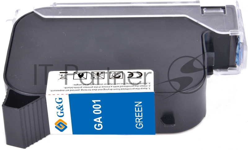 Картридж струйный G&G GA-001G зеленый (42мл) для G&G GG-HH1001