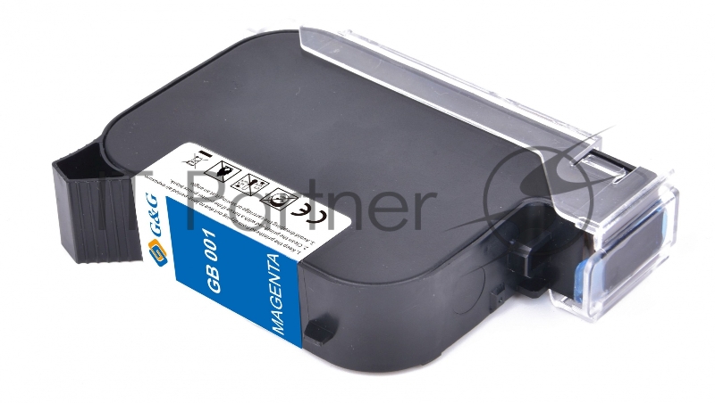 Картридж струйный G&G GB-001M пурпурный для G&G GG-HH1001