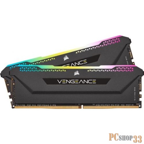 Память DDR4 2x16Gb 3200MHz Corsair CMH32GX4M2E3200C16 RTL Gaming PC4-25600 CL16 DIMM 288-pin 1.35В