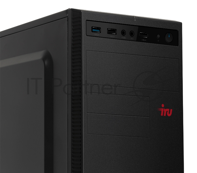 ПК IRU Home 315 MT i5 9400F (2.9)/8Gb/1Tb 7.2k/SSD120Gb/GTX1050Ti 4Gb/Windows 10 Home Single Language 64/GbitEth/400W/черный