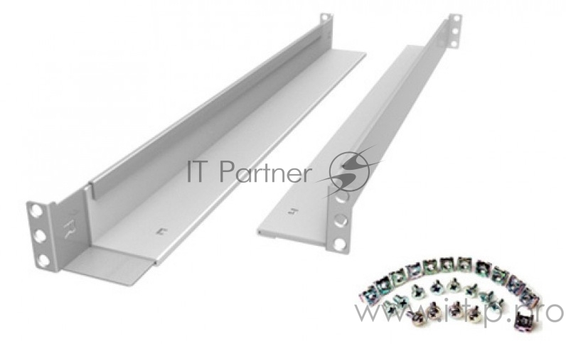 Монтаж Powercom RAL-6010 & shelf