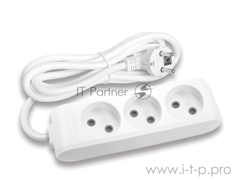 Сетевой удлинитель Panasonic X-tendia 5м (3 розетки) белый (блистер)