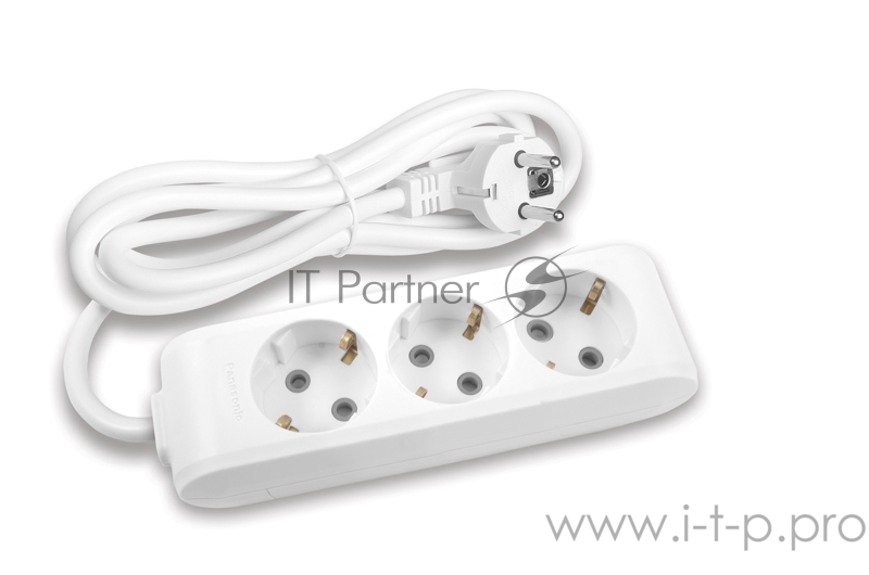 Сетевой удлинитель Panasonic X-tendia 5м (3 розетки) белый (блистер)