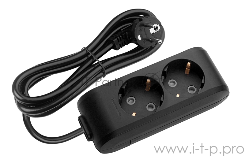 Сетевой удлинитель Panasonic X-tendia 5м (2 розетки) белый (блистер)