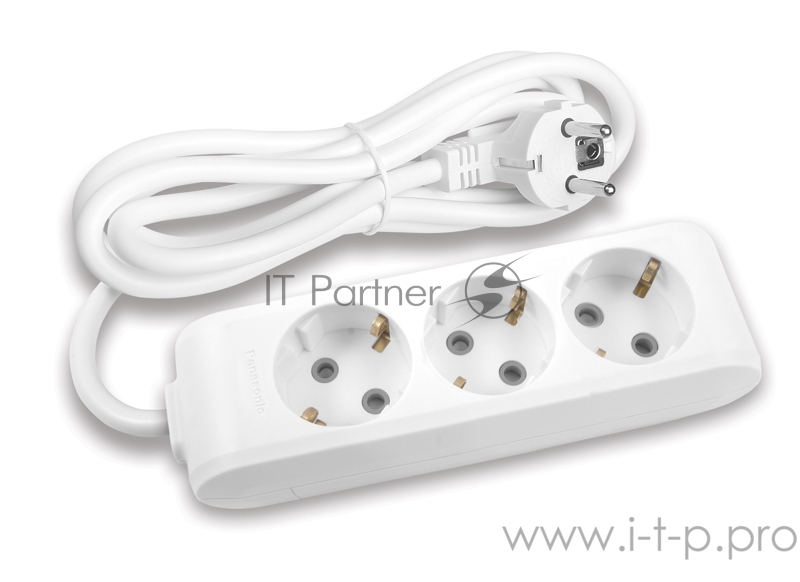 Сетевой удлинитель Panasonic X-tendia 3м (3 розетки) белый (блистер)