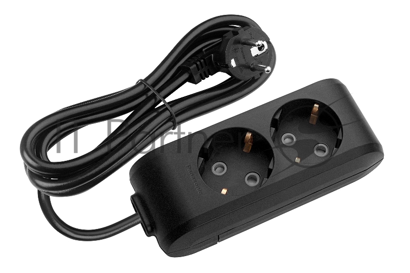 Сетевой удлинитель Panasonic X-tendia 3м (2 розетки) белый (блистер)