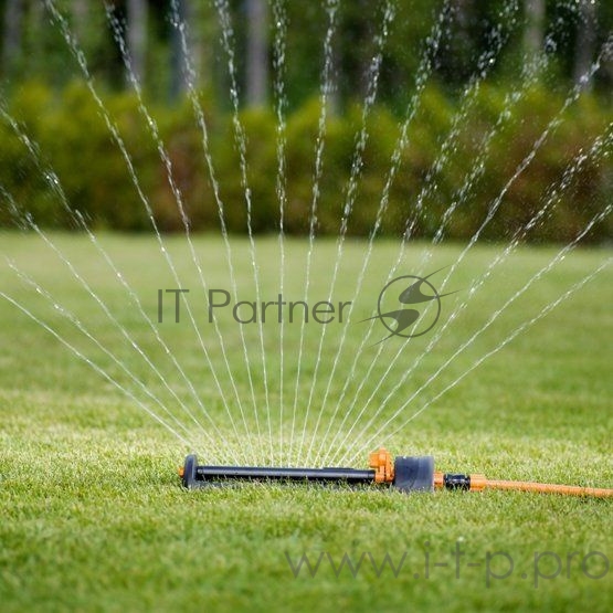 Дождеватель Fiskars 1023661 осцилирующий черный оранжевый