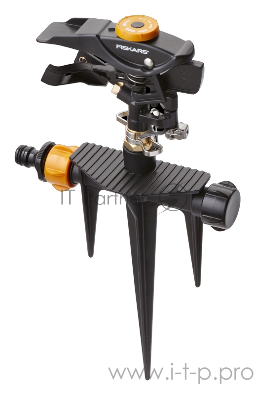 Дождеватель Fiskars 1023658 импульсный черный оранжевый