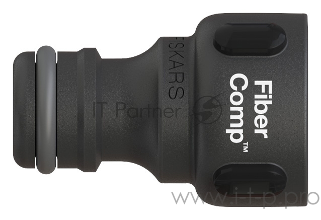 Штуцер Fiskars FiberComp Д.вх.1/2 черный (1027053)