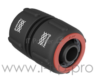 Муфта ремонтная Fiskars FiberComp Д.вх.3/4 черный/красный (1054785)