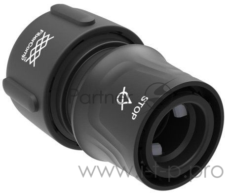 Коннектор Fiskars FiberComp Д.вх.3/4 черный/красный (1054790)