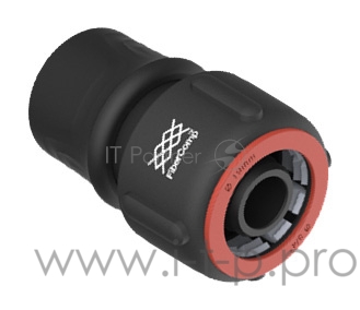 Коннектор Fiskars FiberComp Д.вх.3/4 черный/красный (1054787)