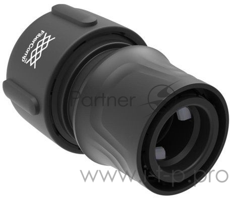 Коннектор Fiskars FiberComp Д.вх.3/4 черный/красный (1054787)