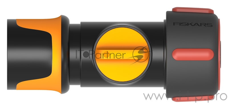 Коннектор Fiskars 1027087 Д.вх.3/4 черный/красный