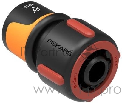Коннектор Fiskars 1027081 Д.вх.3/4 черный/красный