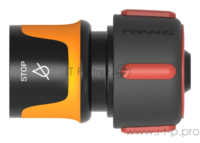 Коннектор Fiskars 1027081 Д.вх.3/4 черный/красный