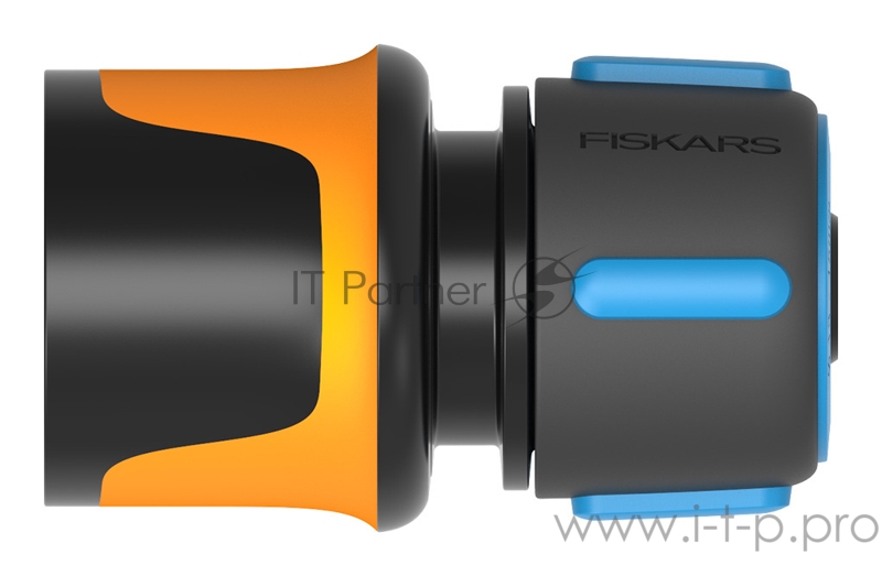 Коннектор Fiskars 1027072 Д.вх.1/2-5/8 черный/синий