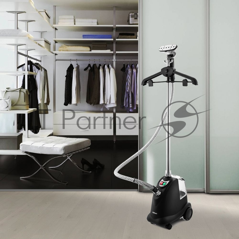 Отпариватель напольный Kitfort KT-978 2200Вт черный/черный