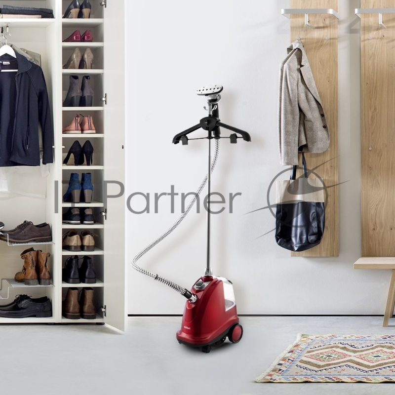 Отпариватель напольный Kitfort KT-979 2200Вт красный/черный