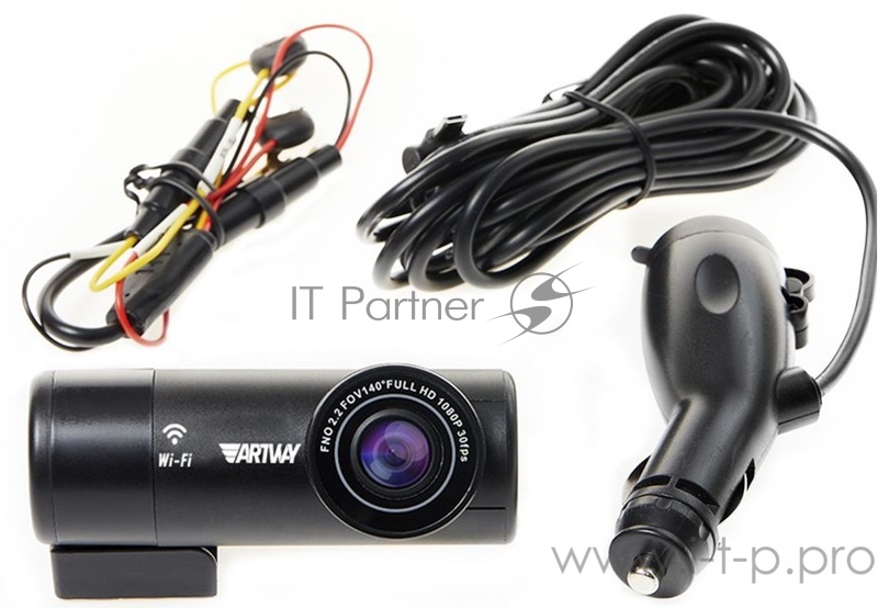 Видеорегистратор Artway AV-405 C черный 2Mpix 1080x1920 1080p 140гр. NT96672