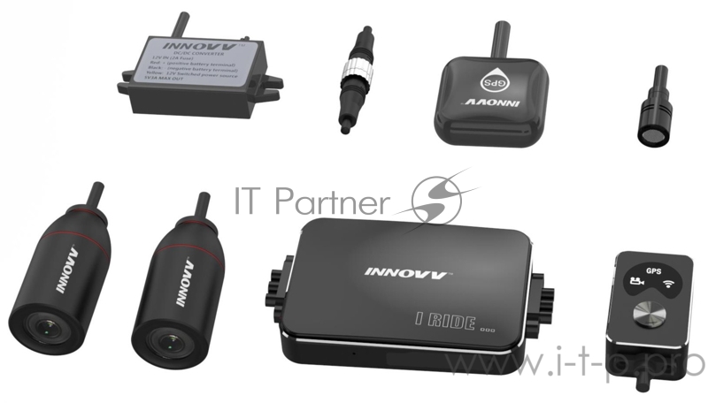 Видеорегистратор TrendVision INNOVV K3 черный 1080x1920 1080p 120гр. NT96663