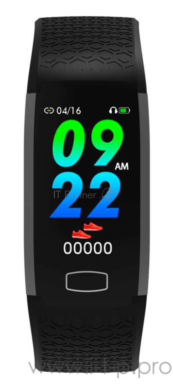 Смарт-браслет Digma Force A7 TFT корп.:черный рем.:черный (A7B)