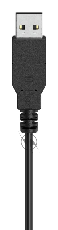 Микрофон проводной Hama Stream 100 2м черный