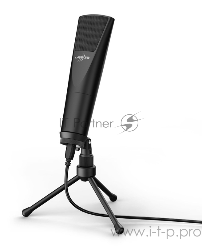 Микрофон проводной Hama Stream 800 HD 2.5м черный