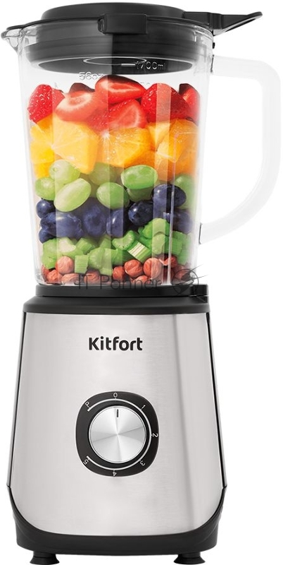 Блендер стационарный Kitfort KT-3020 600Вт нержавеющая сталь