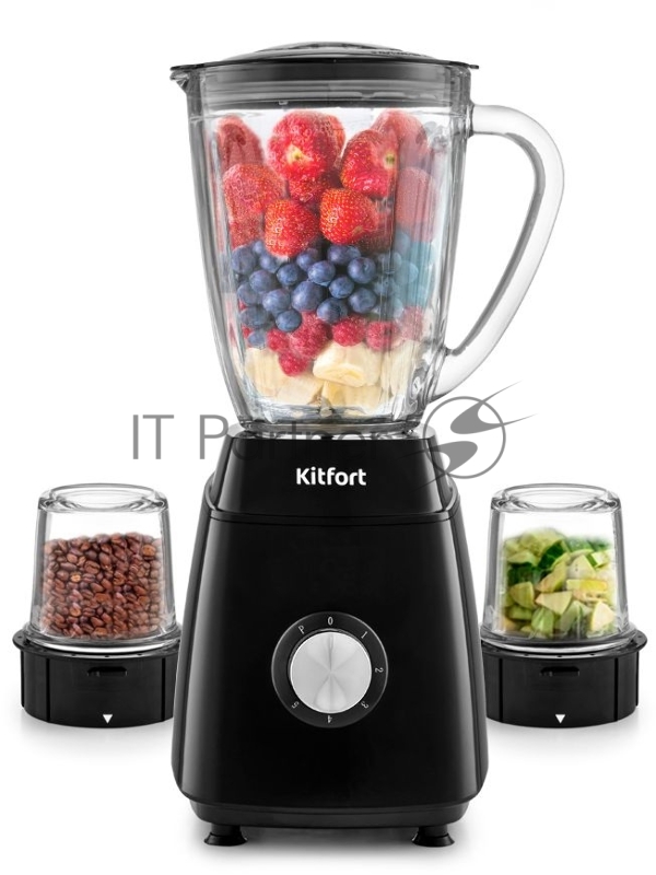 Блендер стационарный Kitfort KT-3029 600Вт черный