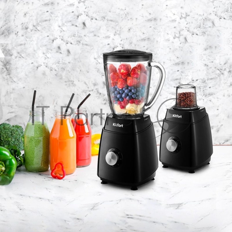 Блендер стационарный Kitfort KT-3029 600Вт черный